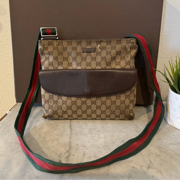 Gucci Handbags - Gucci GG Monogram Messenger Bag *project*